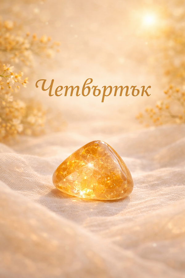 Четвъртък и енергията на изобилието - кой естествен камък привлича късмет и успех