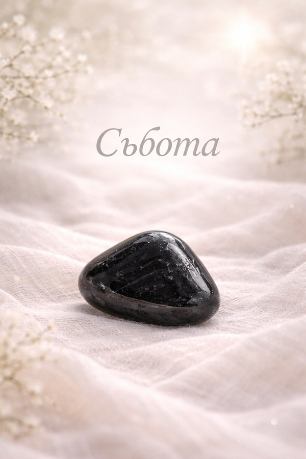 Събота и силата на заземяването - кой естествен камък да носим за защита и вътрешен баланс
