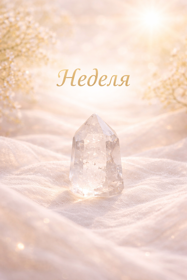 Неделя и енергията на светлината - кой естествен камък да носим за презареждане и вдъхновение