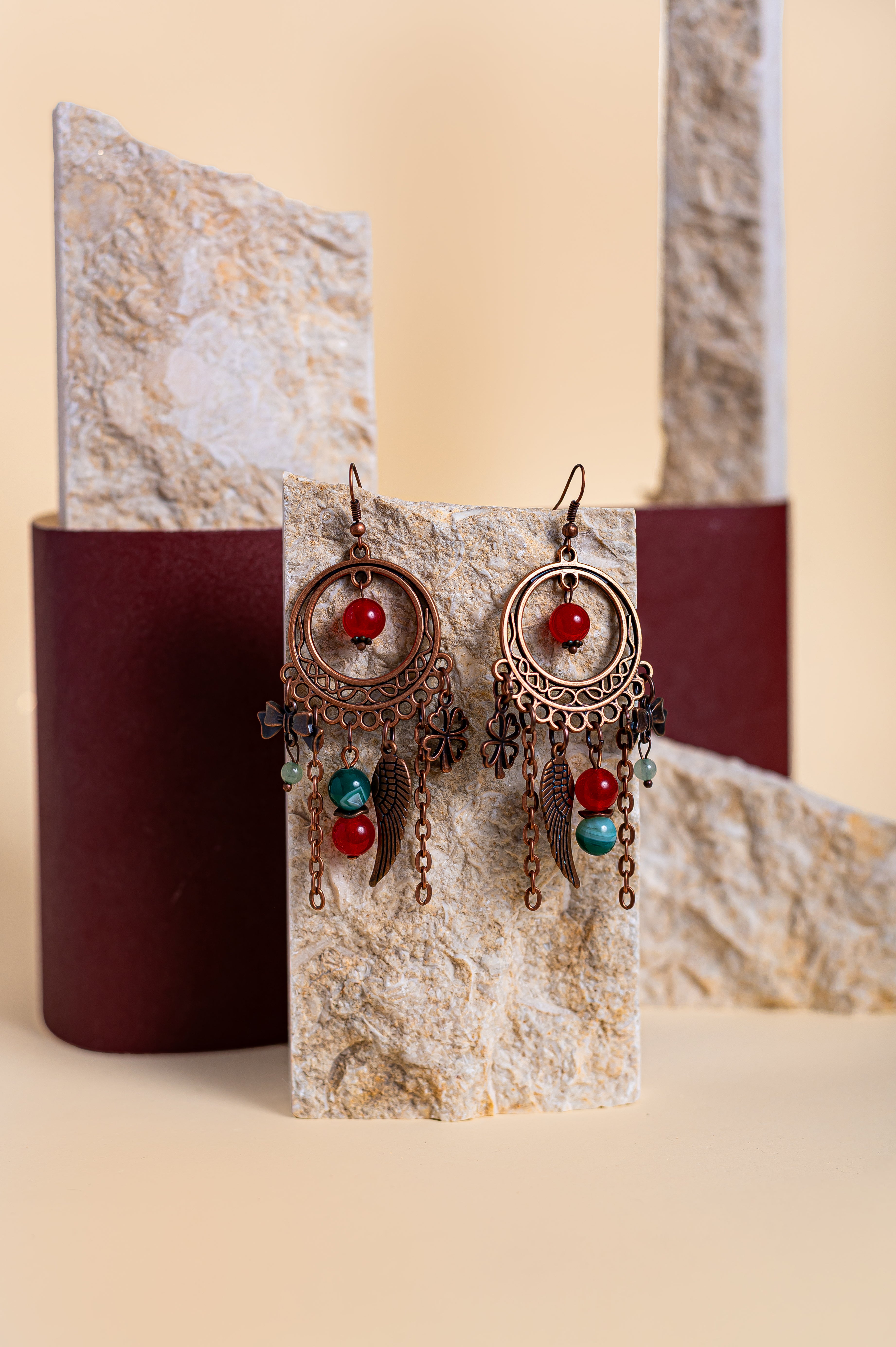 Обеци в стил БОХО